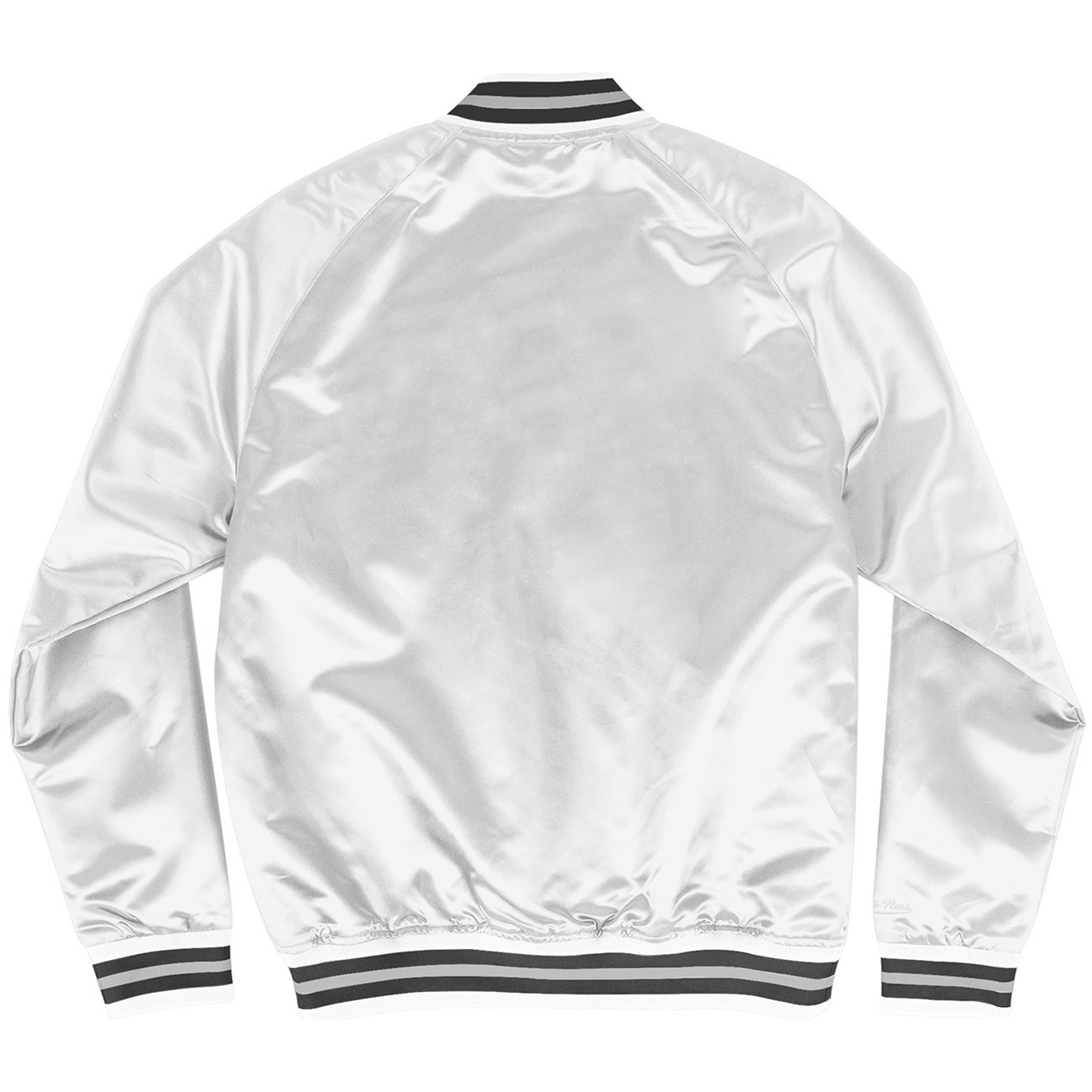 Product Detail  MITCHELL & NESS LIGHTWEIGHT SATIN JACKET - White - S