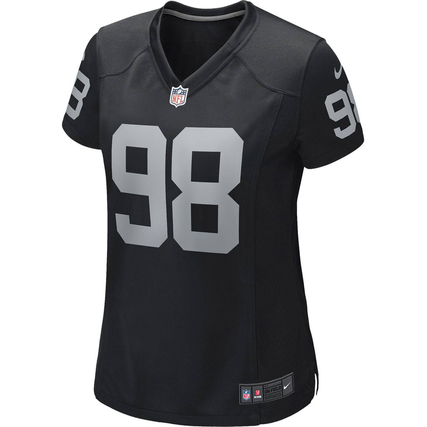 NFL, Tops, Raiders Jersey Womens