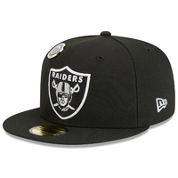 Men's New Era Black/Gray Las Vegas Raiders 2022 NFL Draft Low Profile  59FIFTY Fitted Hat