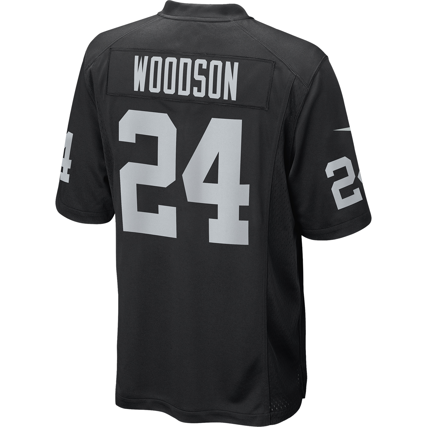 Oakland LA Vegas Raiders Mens Jersey Charles Woodson #24 Reebok NFL  Football 2XL