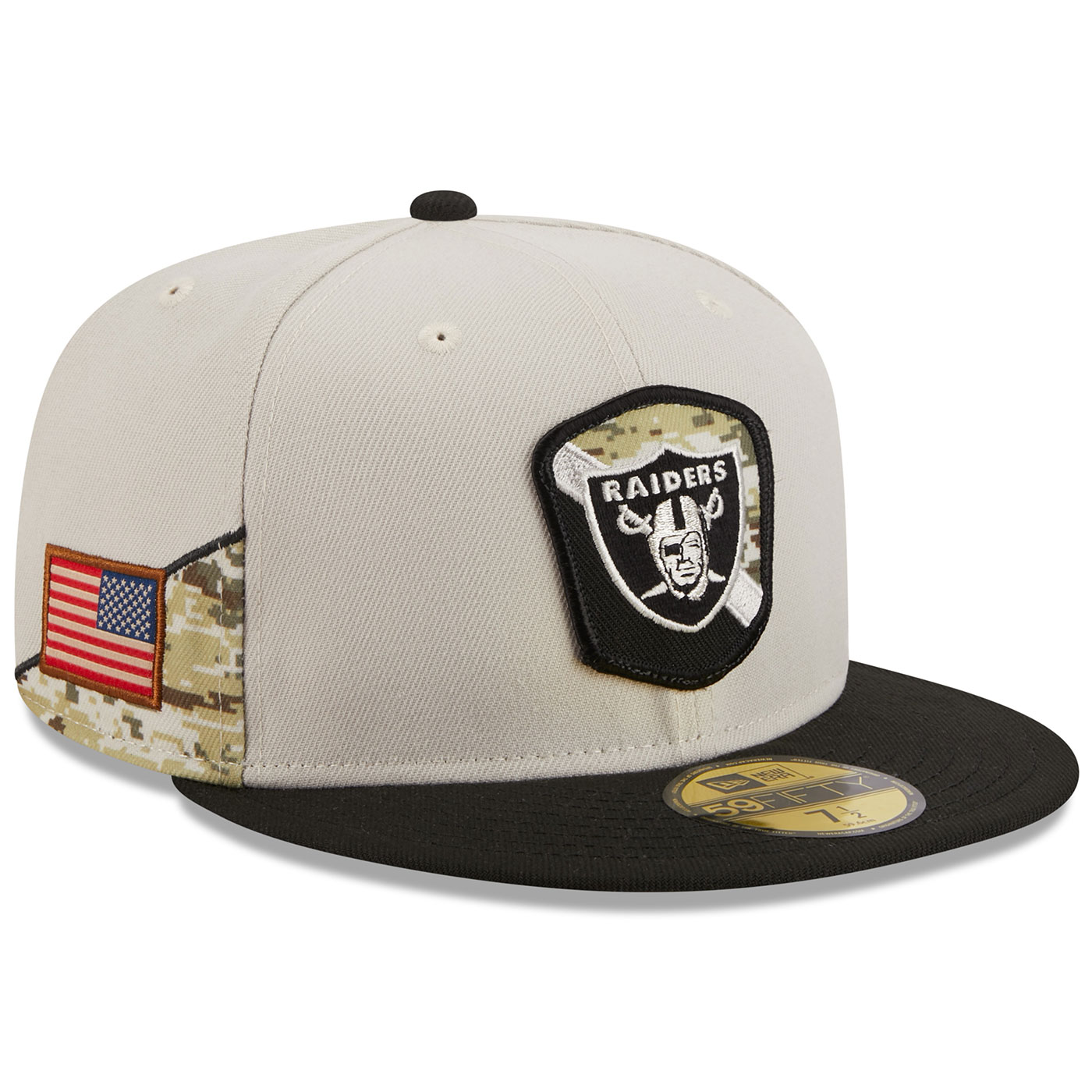 Metal Flag Logo 59Fifty Fitted Cap by New Era