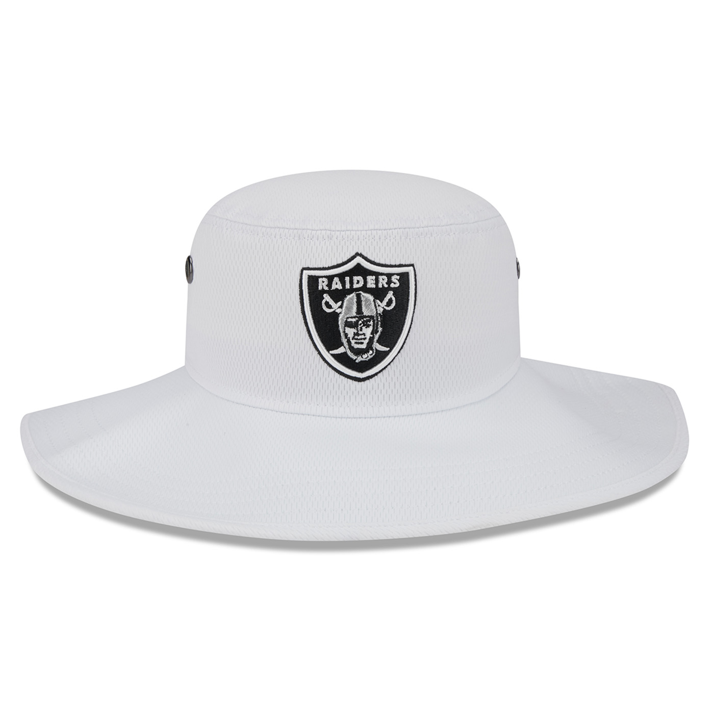 New Era Men's Buffalo Bills Training Camp White Panama Bucket Hat