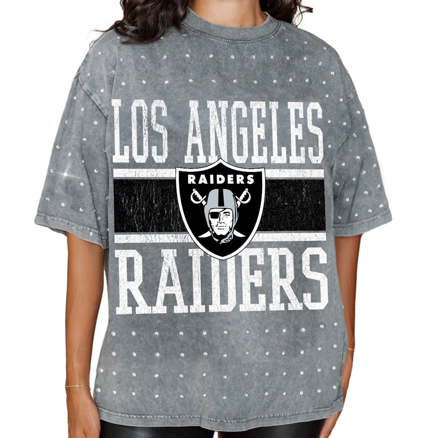 Raiders bling shirt best sale