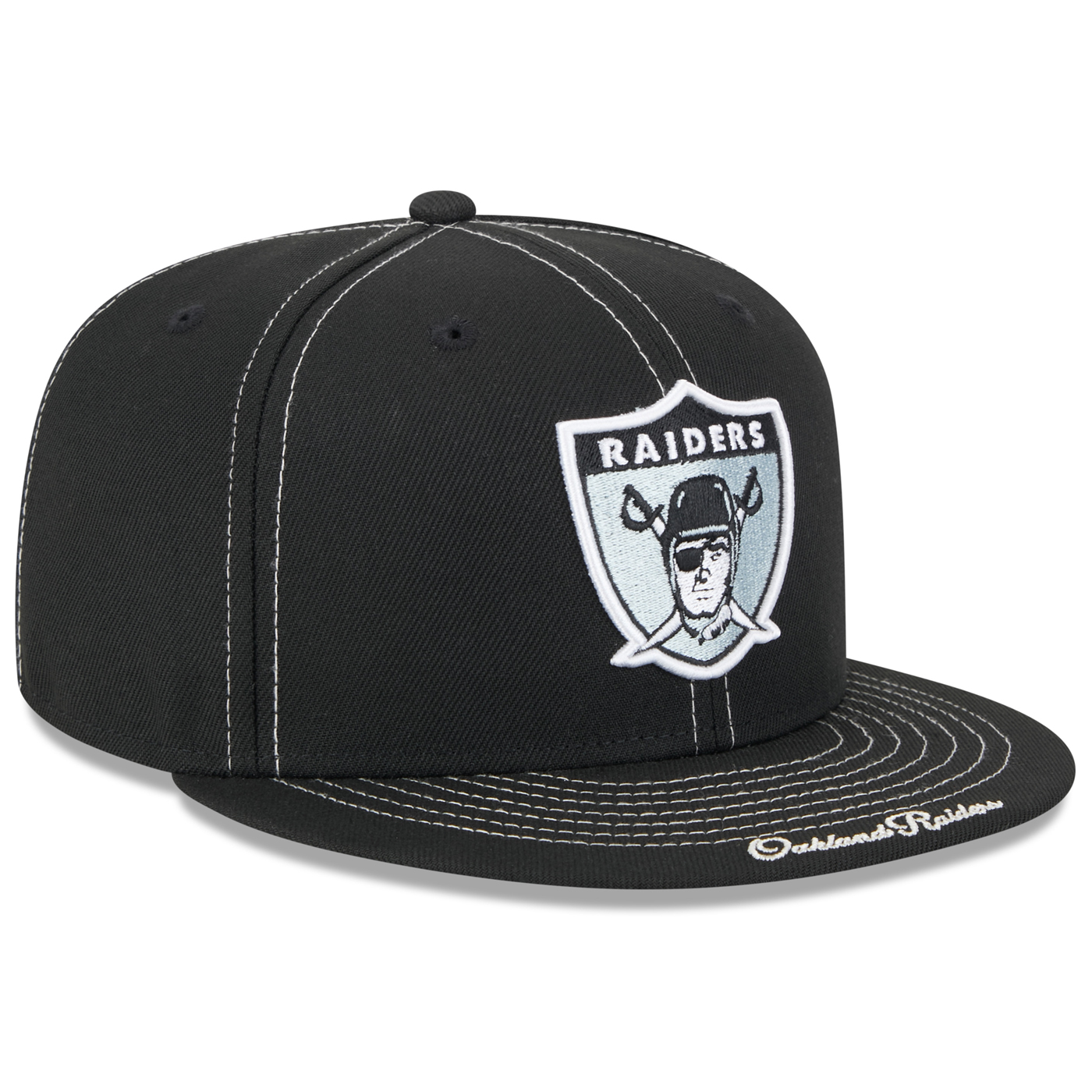 Product Detail | NEW ERA 59FIFTY SUMMER OAKLAND CLASSIC CAP - Black - 7