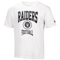 Las Vegas Raiders Super Bowl XI Champs T-Shirt from Homage. | Officially Licensed Vintage NFL Apparel from Homage Pro Shop.