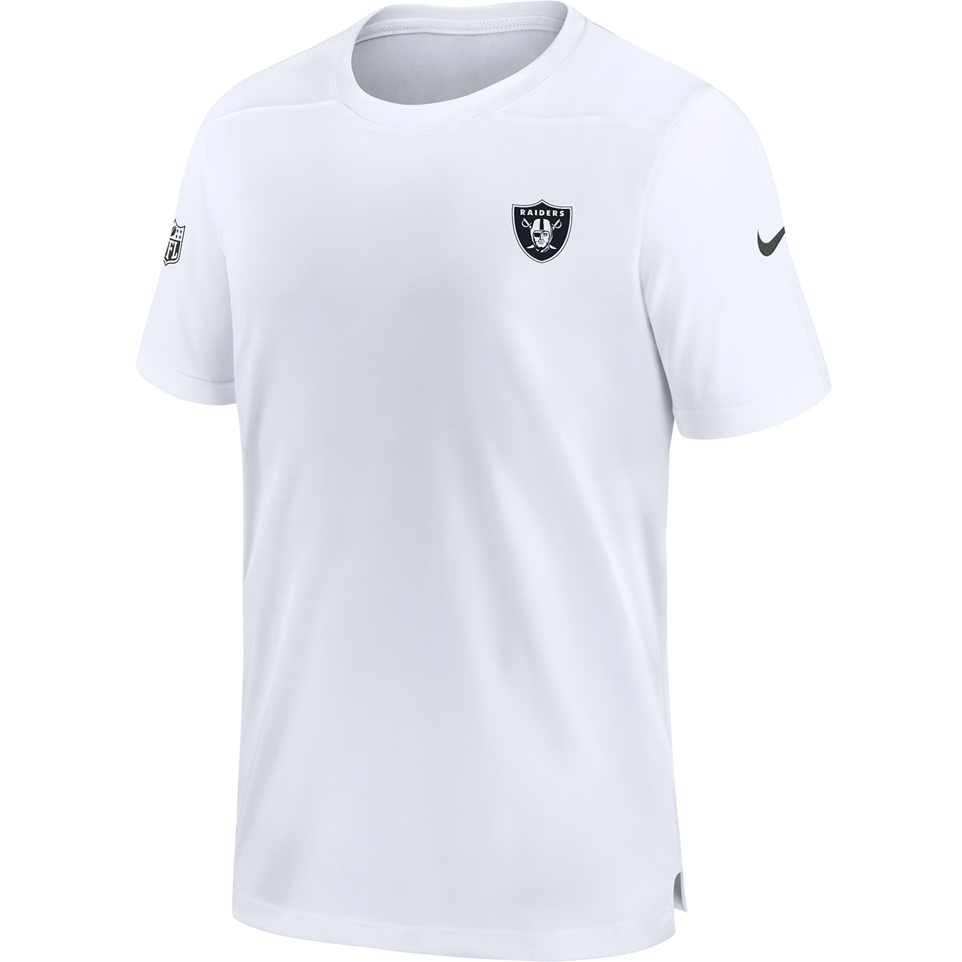 Las Vegas Raiders Sideline Coach Men’s Nike Men's Dri-FIT NFL Polo in Black, Size: Small | 00MG00A8D-0BW