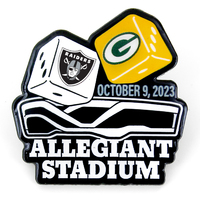 Denver Broncos VS Las Vegas Raiders 10/2/22 GAME DAY PIN ALLEGIANT STADIUM  2022