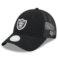 Women's Las Vegas Raiders New Era White 2023 Sideline Cuffed