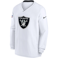 Raiders M Starter Gameday Trainer V-Neck Pullover