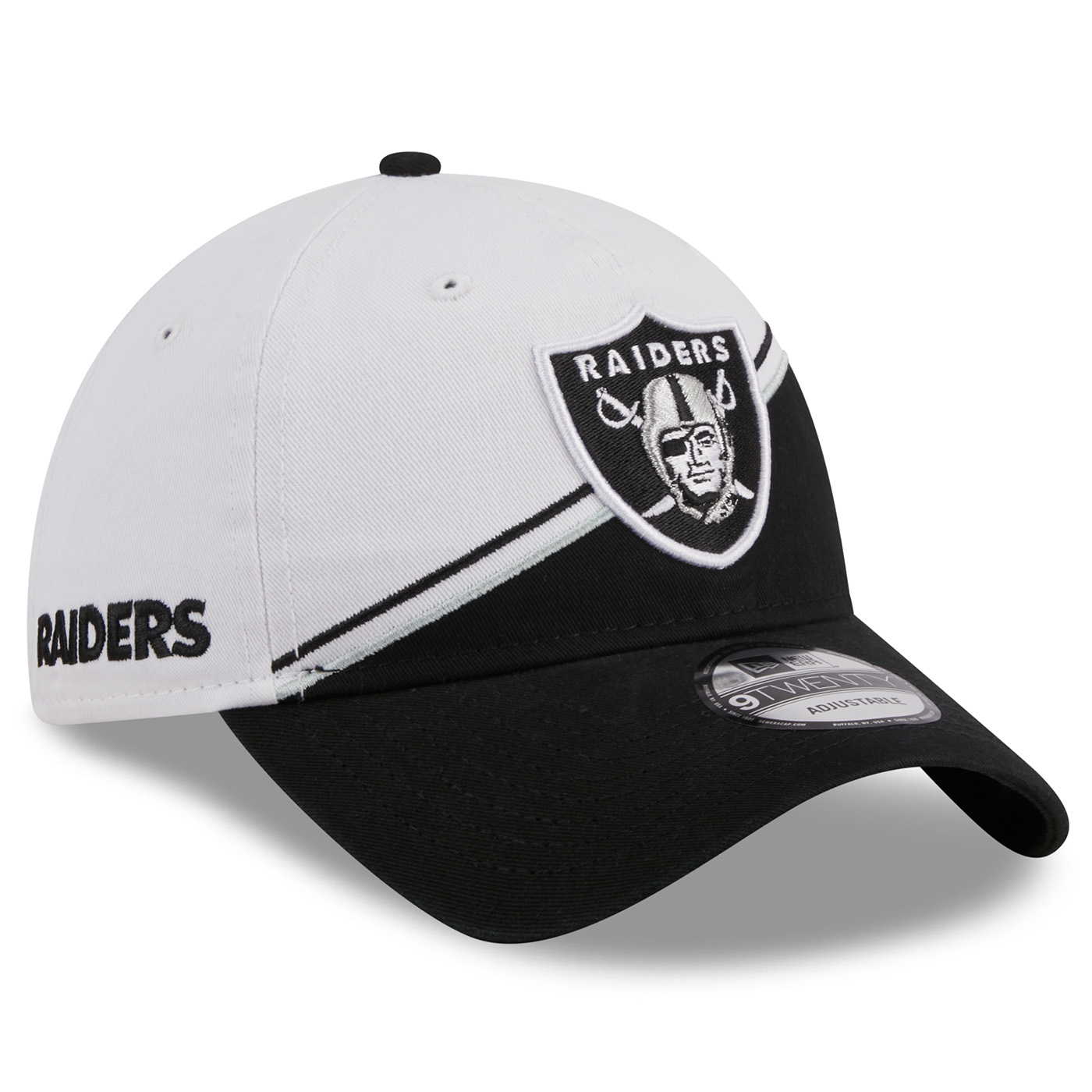 RAIDERS DRIP! FASHION FOR THE NATION: LV Raiders New Era White on White Low  Profile Team 59FIFTY 