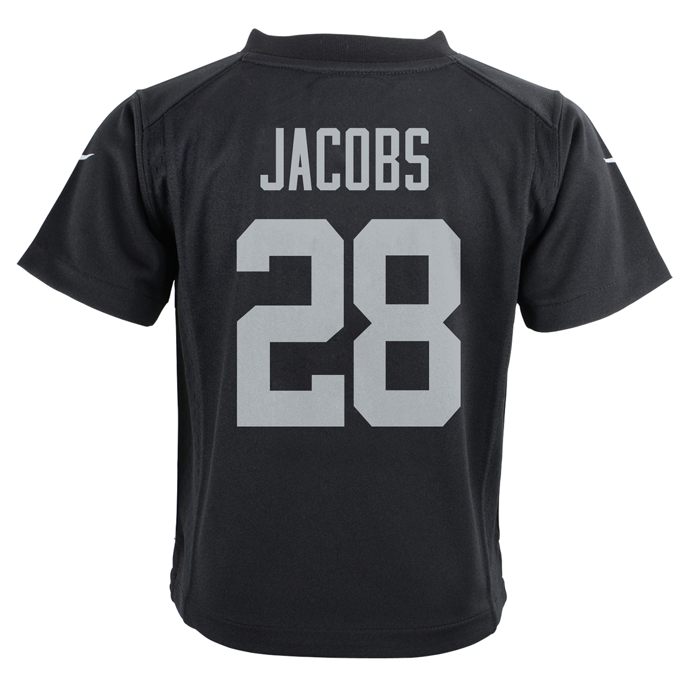 Nike Josh Jacobs Juvenile Game Jersey - Black - 5/6