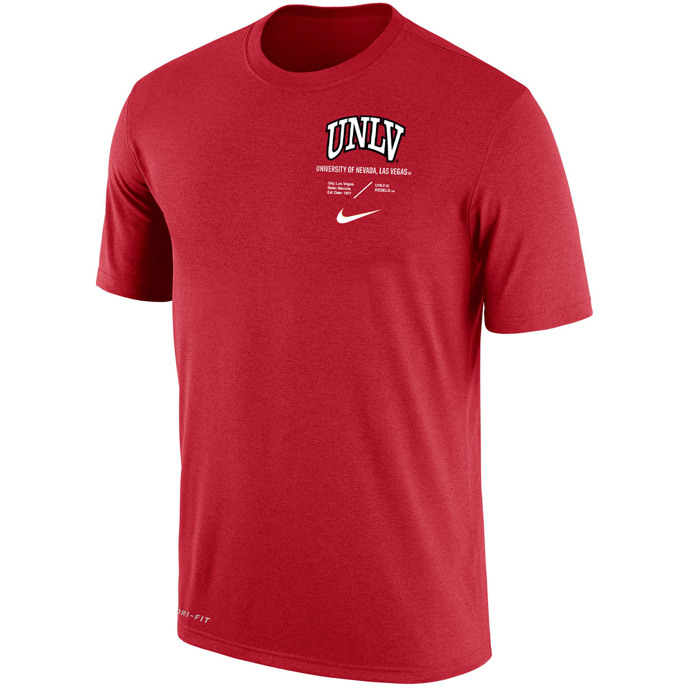 Product Detail | NIKE UNLV DRI-FIT COTTON TEAM ISSUE SHORT SLEEVE