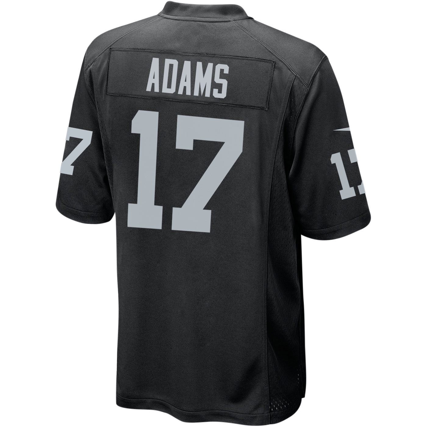 Nike NFL Las Vegas Raiders (Davante Adams) Men's Game Football Jersey - Black XL