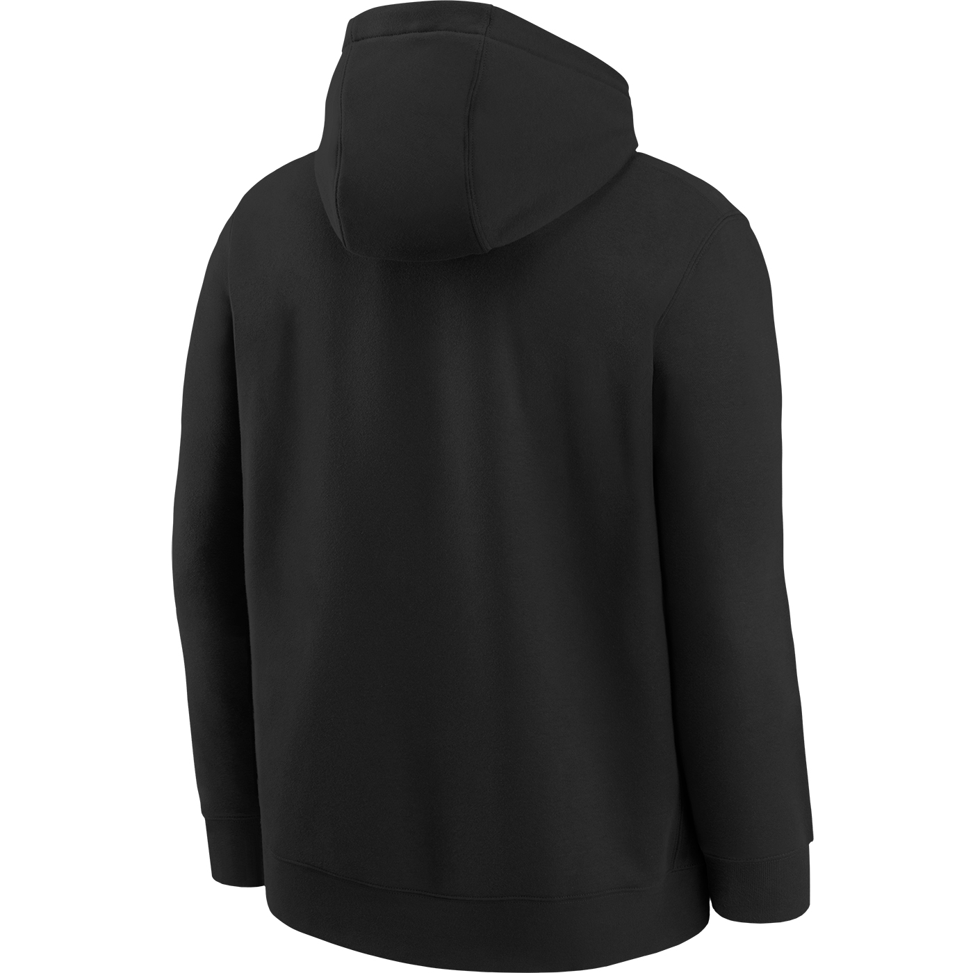 Las Vegas Raiders Nike Women's High Hip Fleece Pullover Sweatshirt - Black