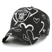 Las Vegas Raiders '47 Girls Youth Adore Clean Up Adjustable Hat - White