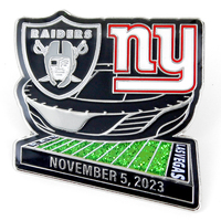 2023 Bills vs. Raiders Gameday Hatpin