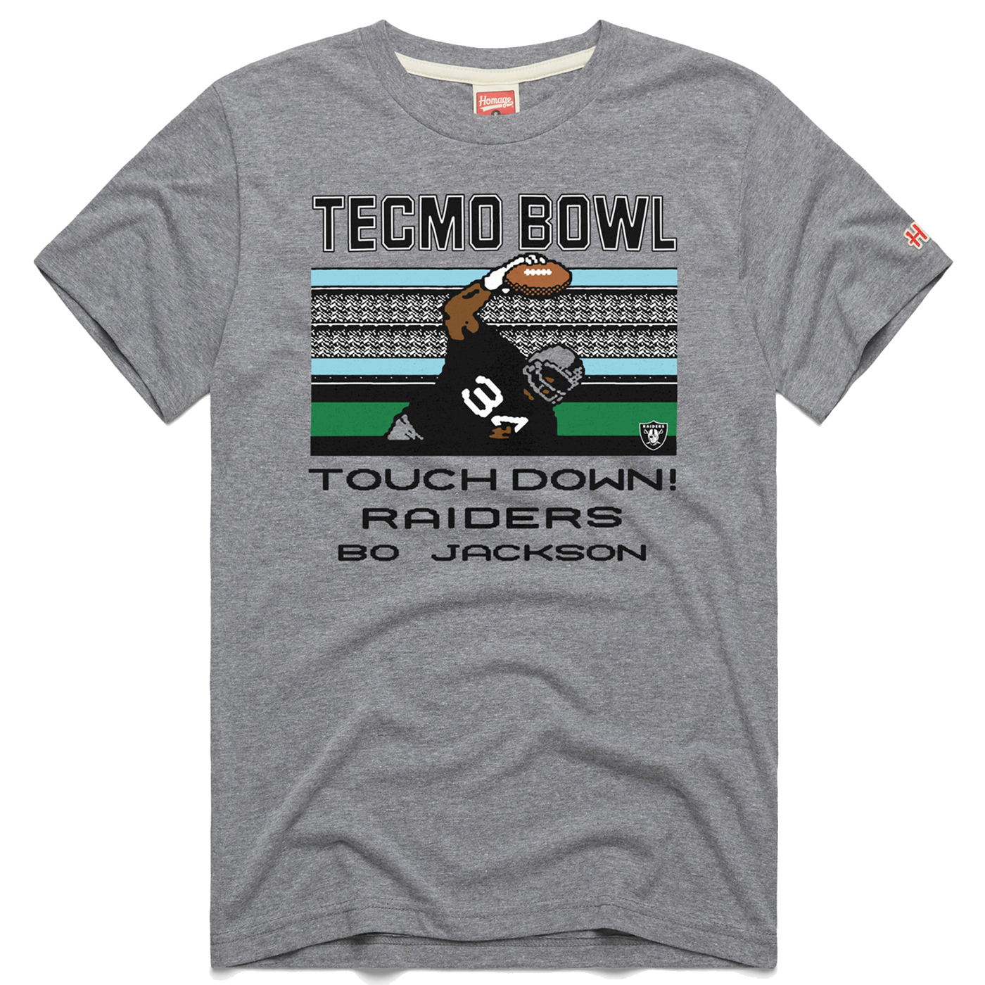 Product Detail | HOMAGE TECMO BOWL RAIDERS BO JACKSON TEE