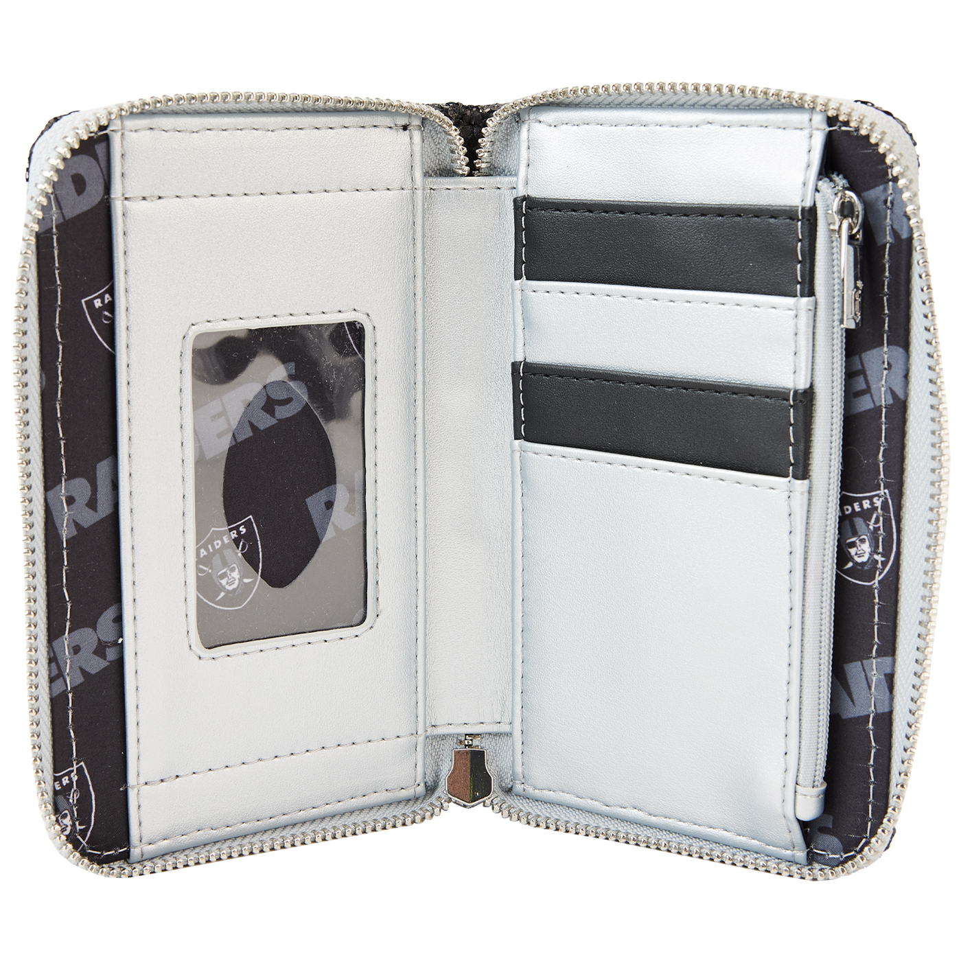 Loungefly NFL Las Vegas Raiders Patches Ziparound Wallet