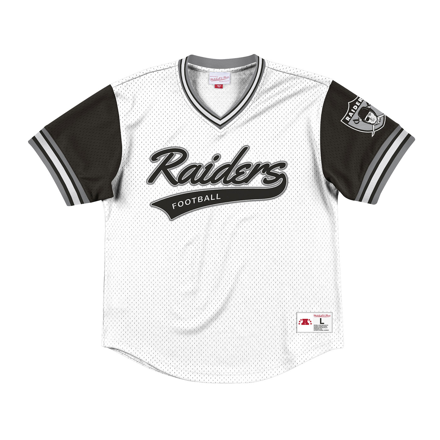 raiders mesh jersey