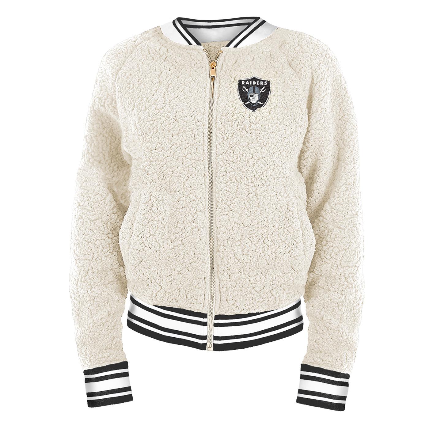 NEW ERA WOMENS SHERPA FULL ZIP JACKET