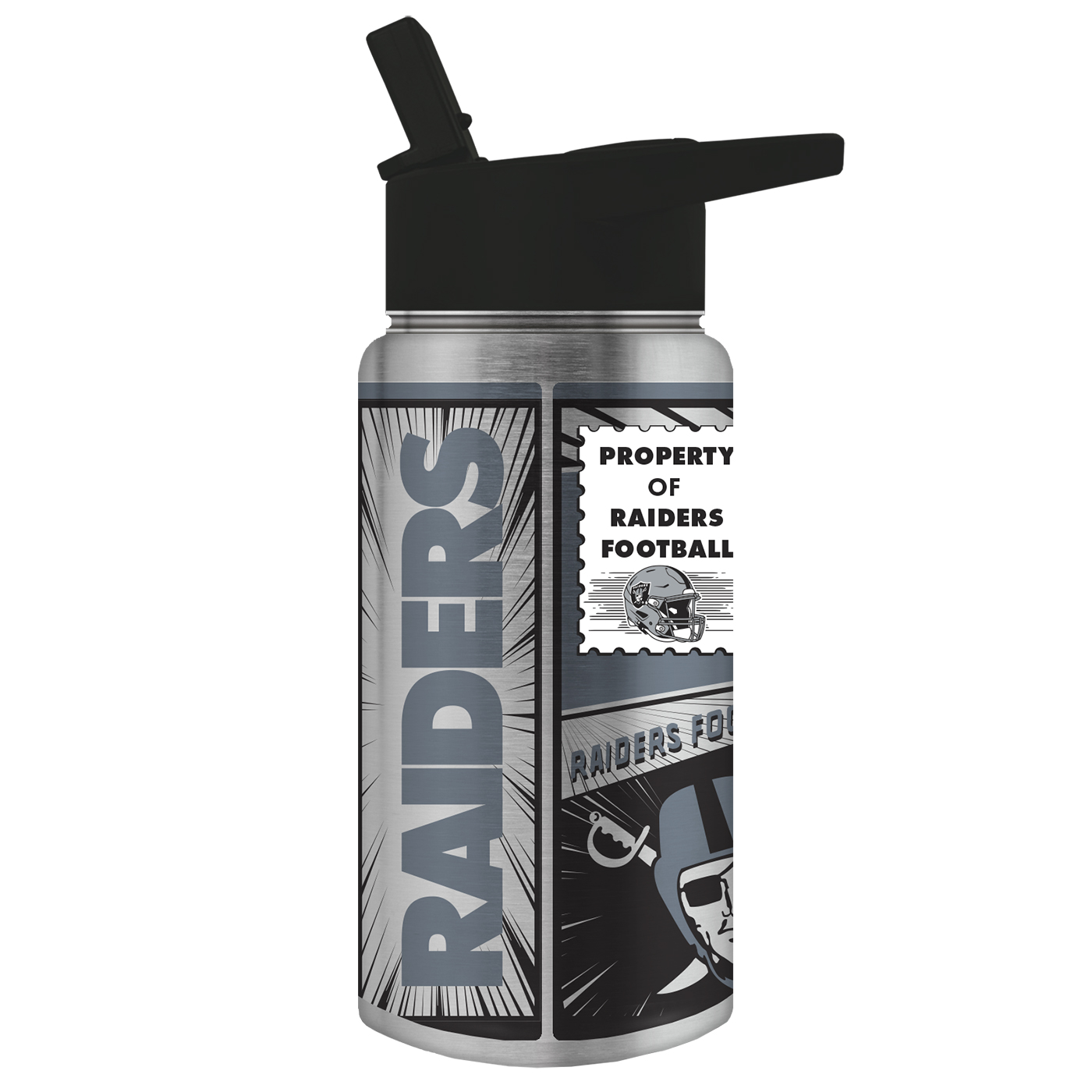 Las Vegas Raiders 24oz. Cool Vibes Jr. Thirst Hydration Water Bottle