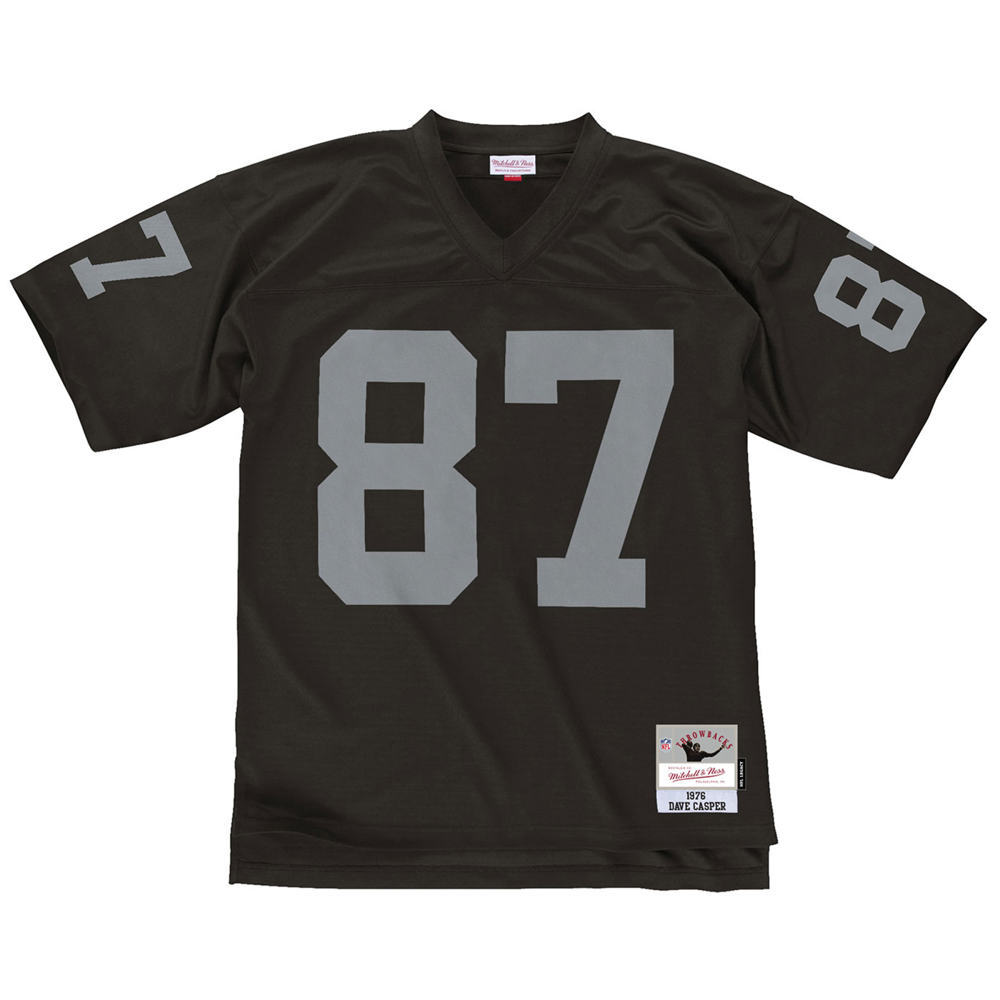 Mitchell & Ness Howie Long Black Las Vegas Raiders Legacy Replica Jersey