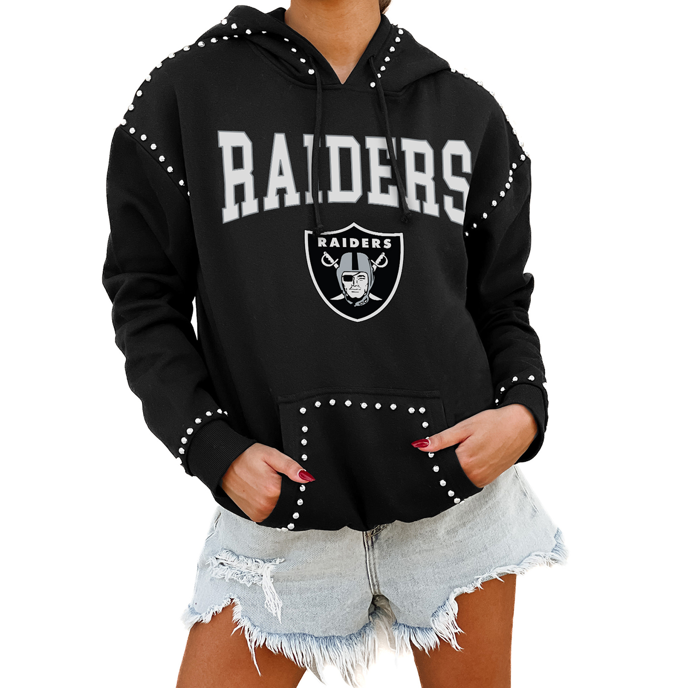 5xl best sale raiders hoodie