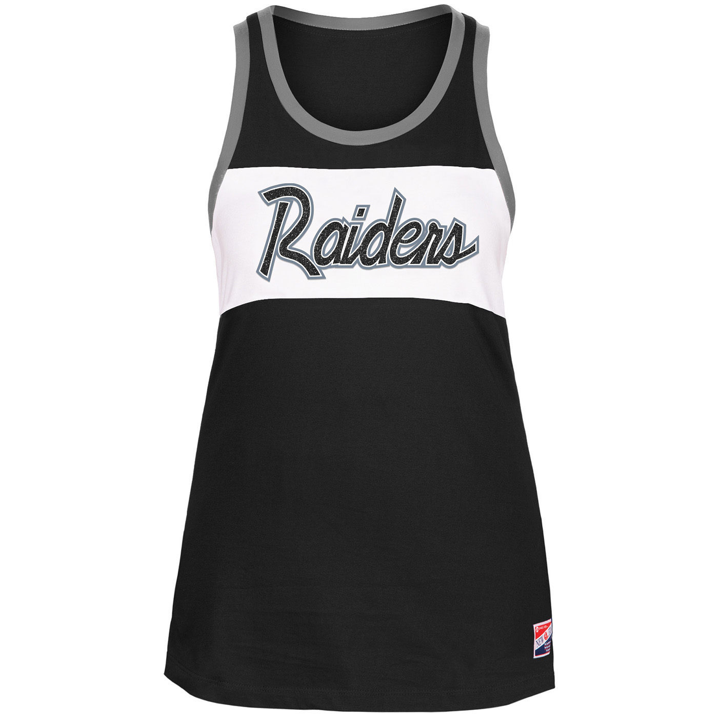 Las Vegas Raiders Glitter Jersey for Women Black Silver Small Medium Large  XL 2X