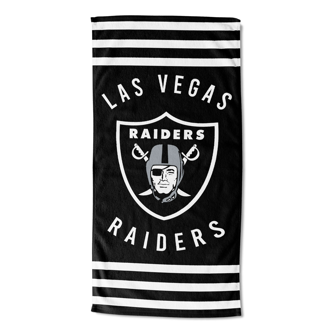 Las Vegas Raiders Upward Jacquard Beach Towel - Bed & Bath