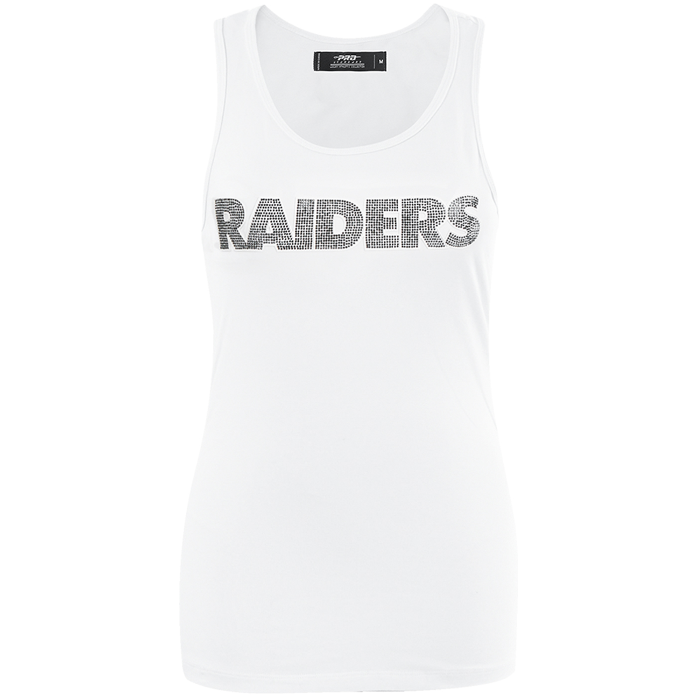 Product Detail PRO STANDARD RAIDERS JEWELS WOMENS RACERBACK TANK White M