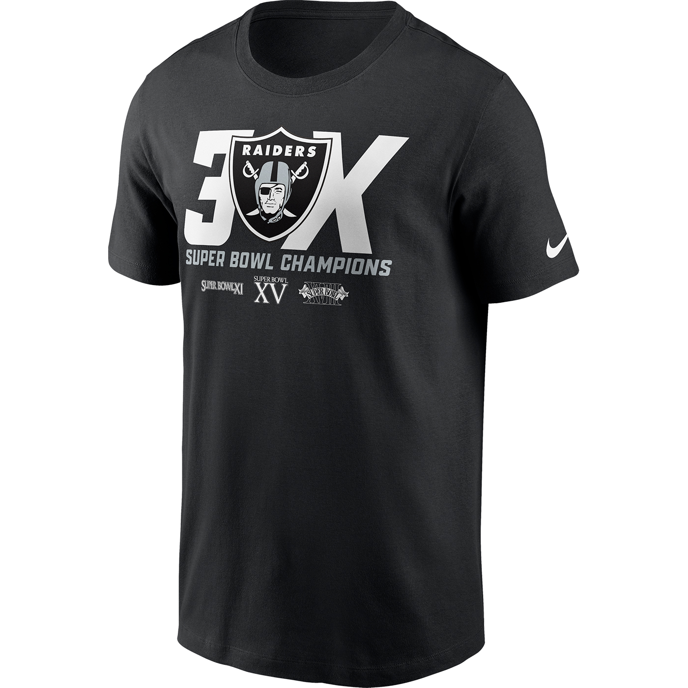 raiders super bowl shirt