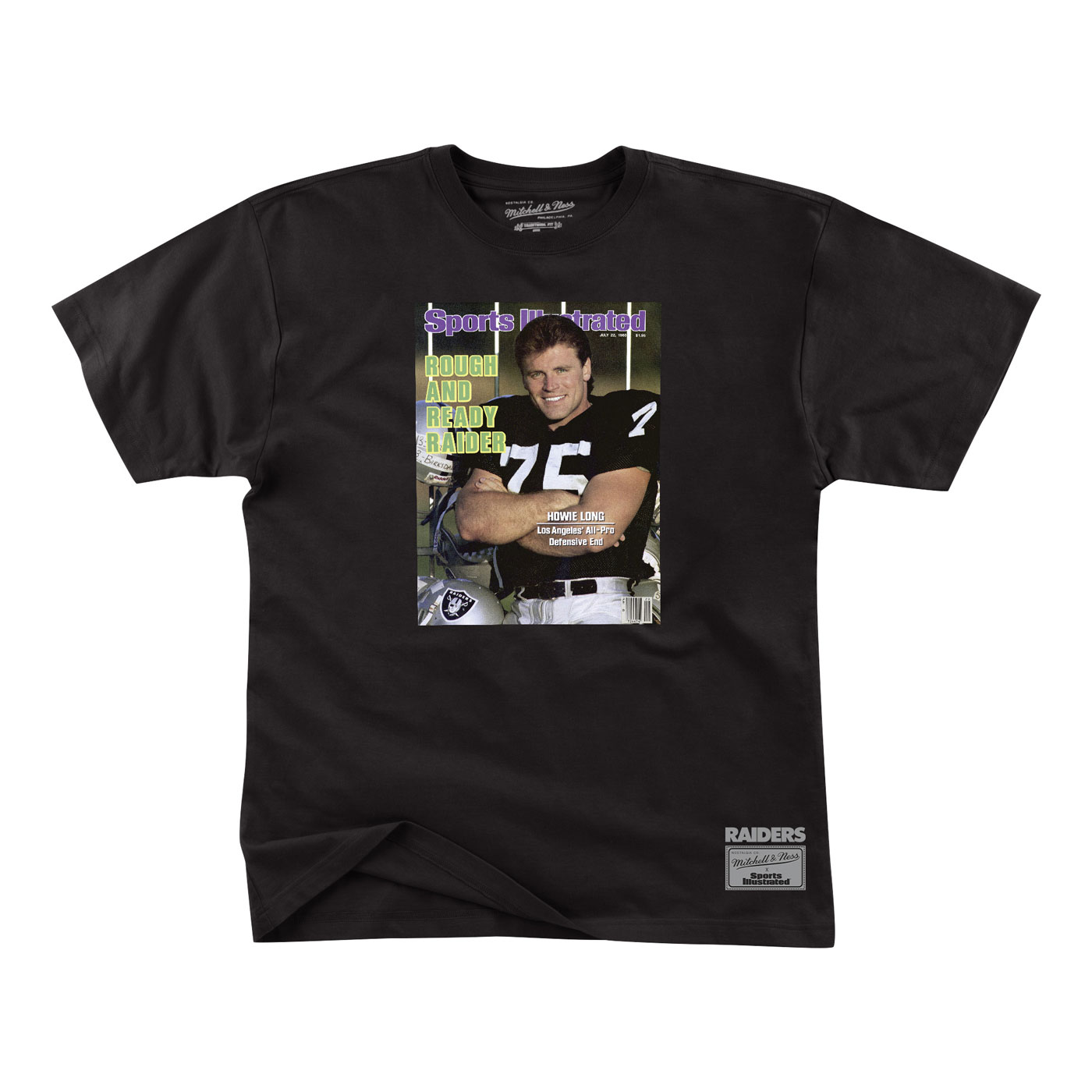 Product Detail  MITCHELL & NESS HOWIE LONG SPORTS ILLUSTRATED COVER SHORT  SLEEVE TEE