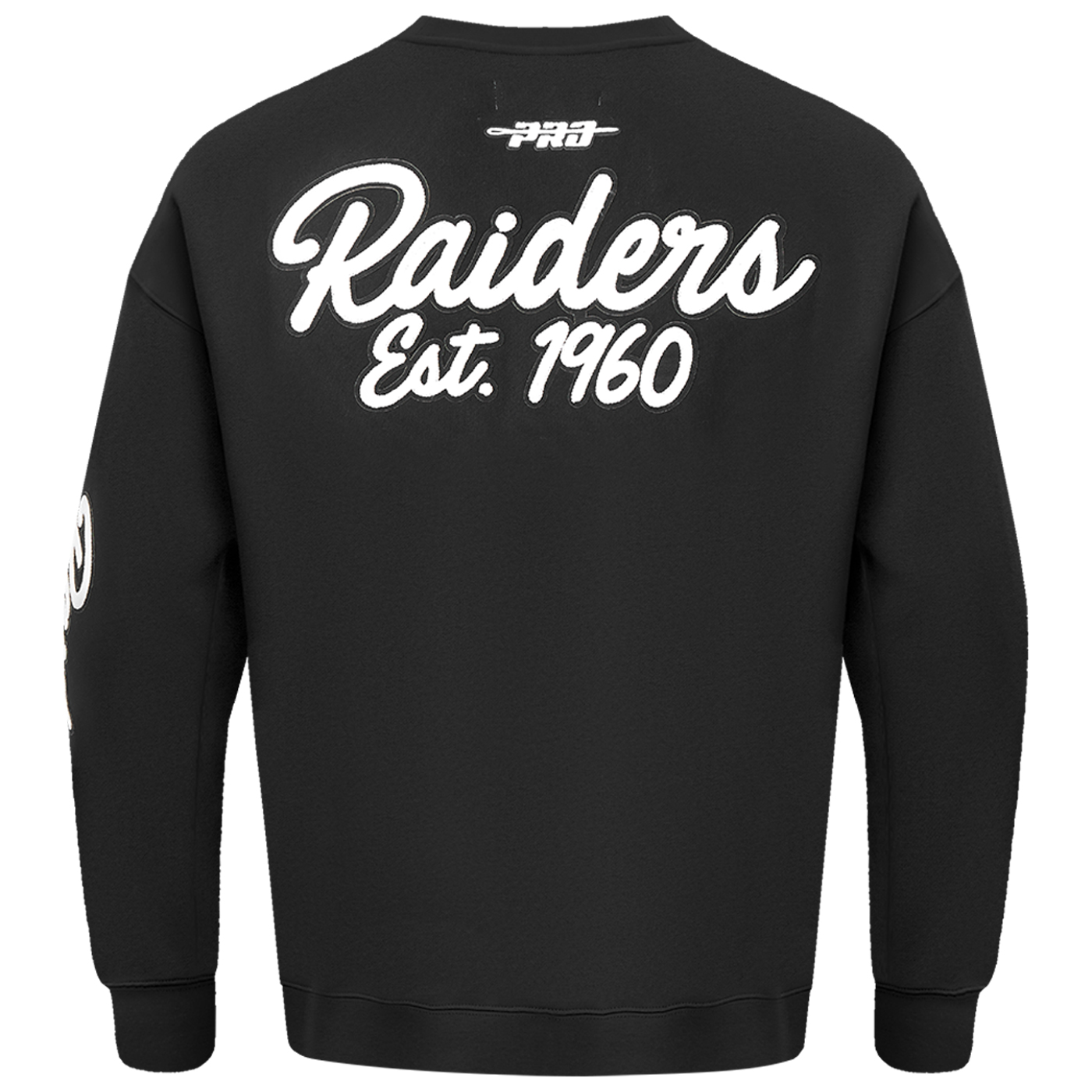 Product Detail PRO STANDARD RAIDERS PAINT THE CITY CREWNECK SWEATSHIRT Black M