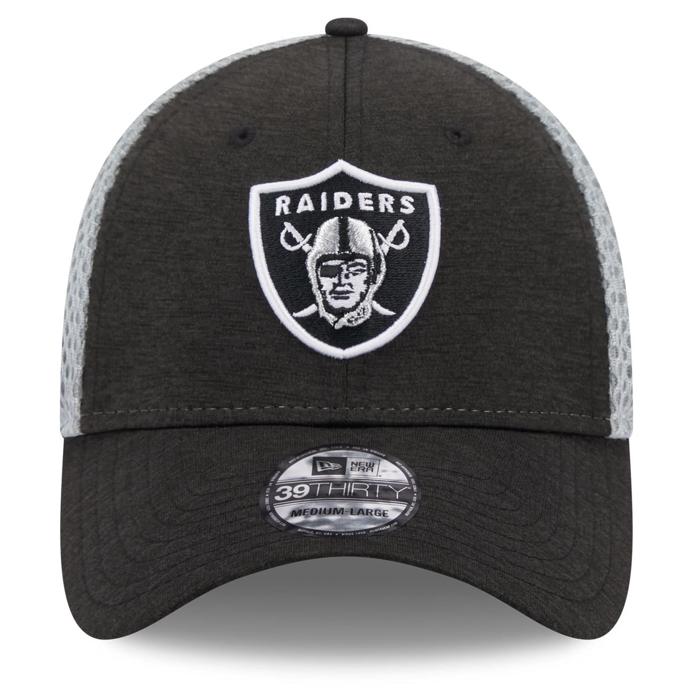 Las Vegas RAIDERS NFL Shadow Tech 39THIRTY New Era black Cap