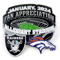 Los Angeles Chargers VS Las Vegas Raiders GAME DAY PIN 12/4/22