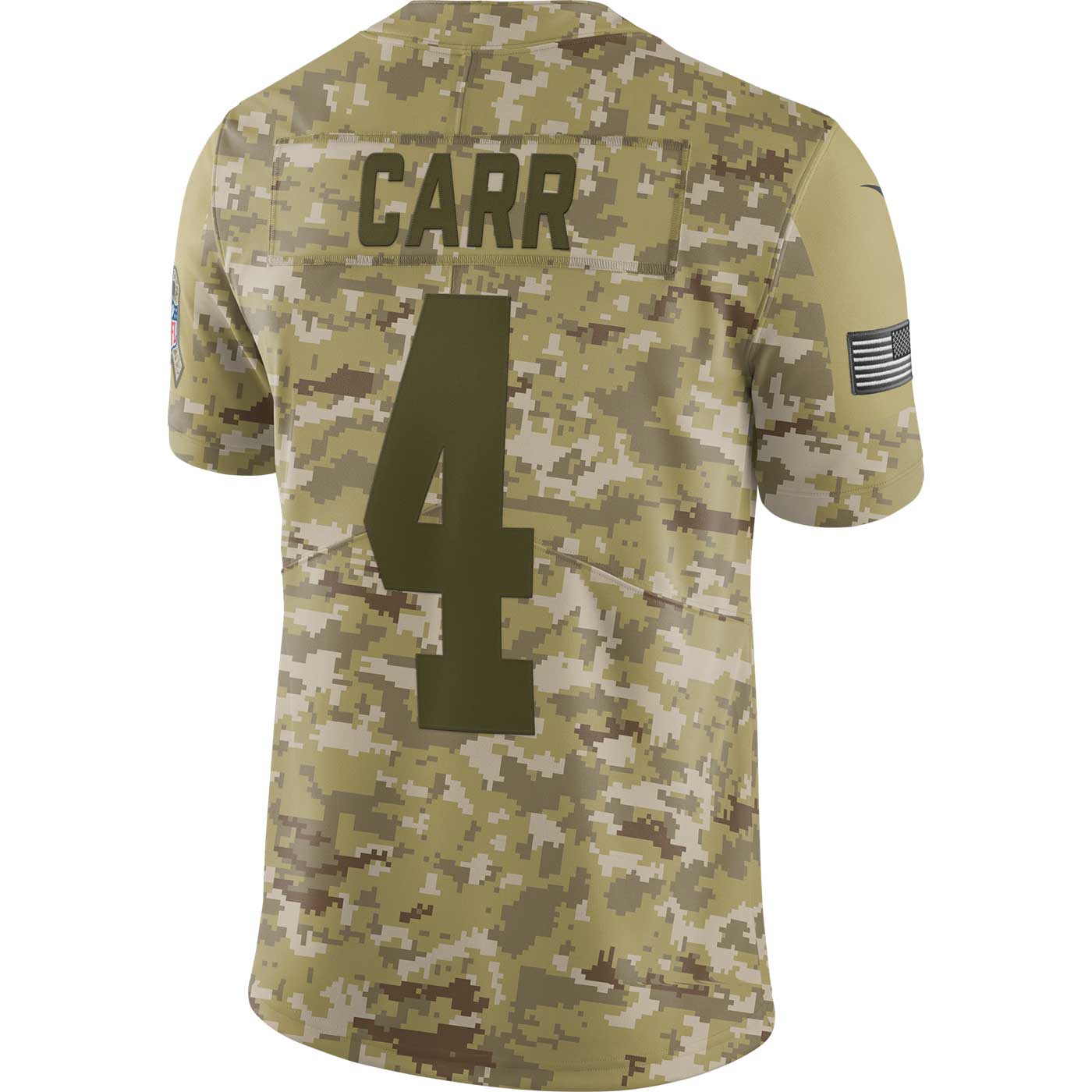 Product Detail | NIKE DEREK CARR 2018 SALUTE TO SERVICE LIMITED JERSEY
