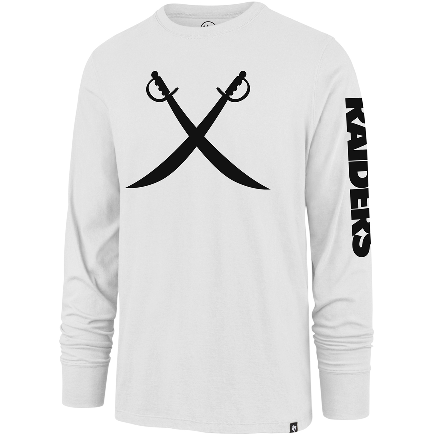 Las Vegas Raiders Long Sleeve T-Shirt (Size: 4XL)