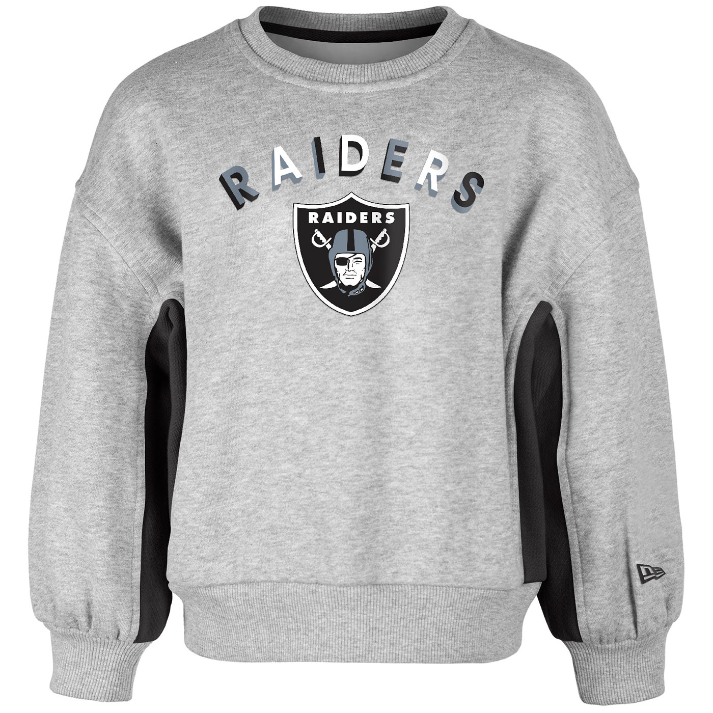 New Era NFL Grey Crew Neck Sweatshirt