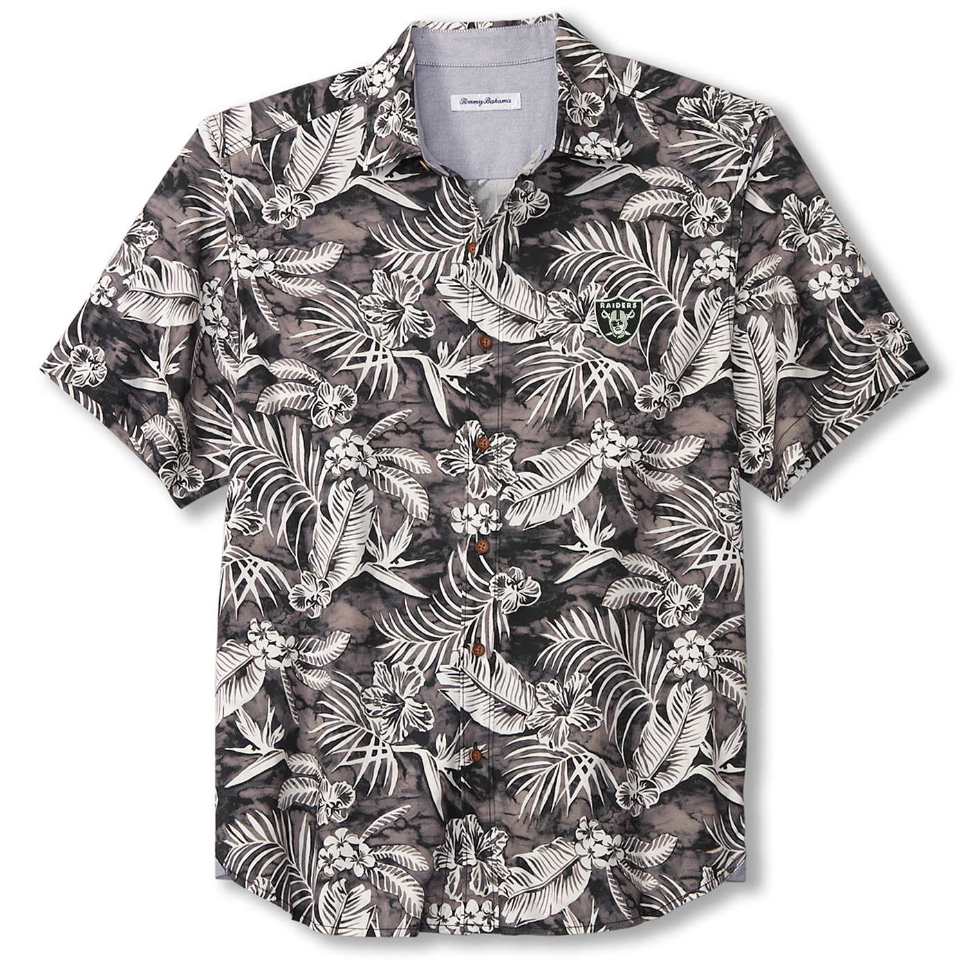 raiders tommy bahama shirt