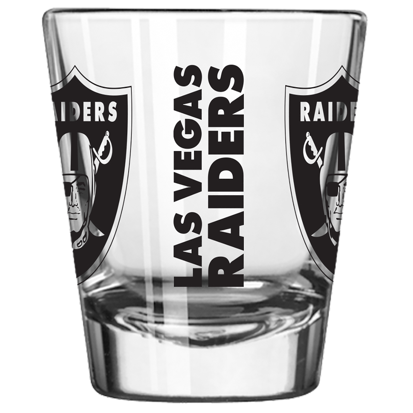 Las Vegas Raiders 8oz. Stainless Steel Flask & 2oz. Shot Glass Set