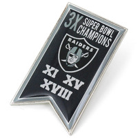 Pittsburgh Steelers Super Bowl Champion Banner Lapel Pin