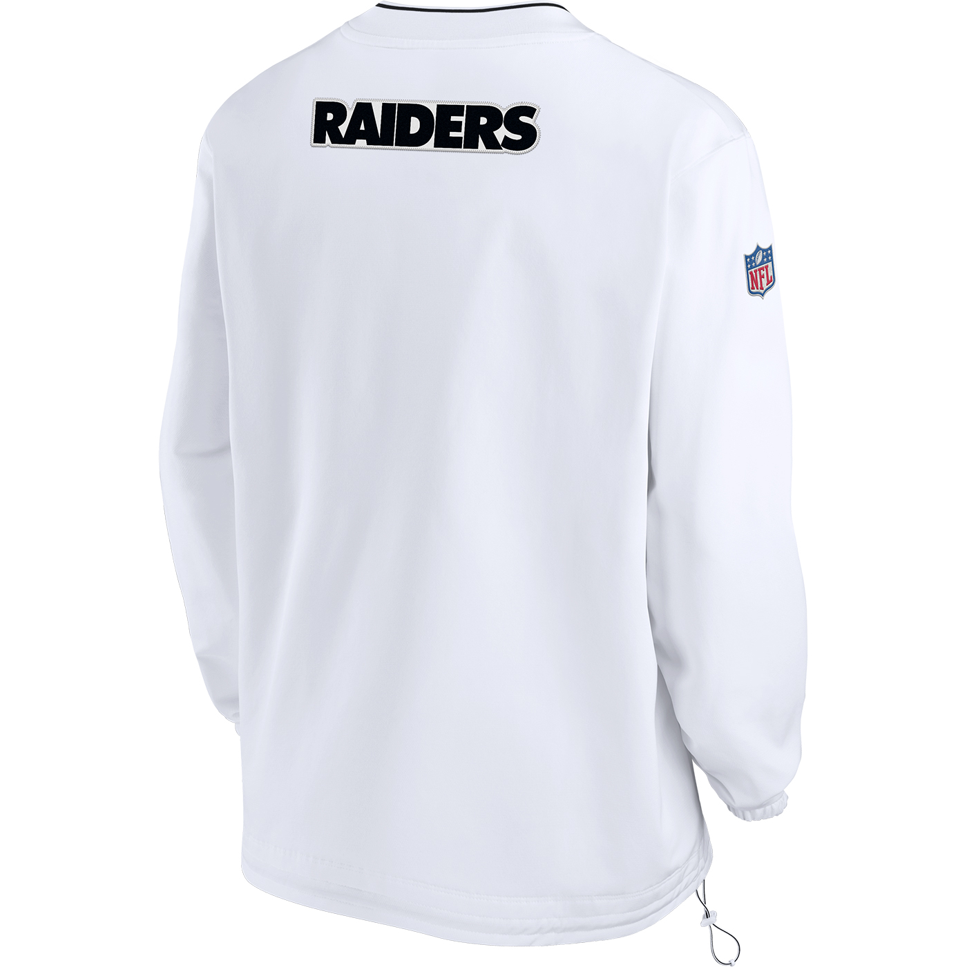 Nike NFL Las Vegas Raiders Sideline Property Of Performance Long Sleeve  T-Shirt White