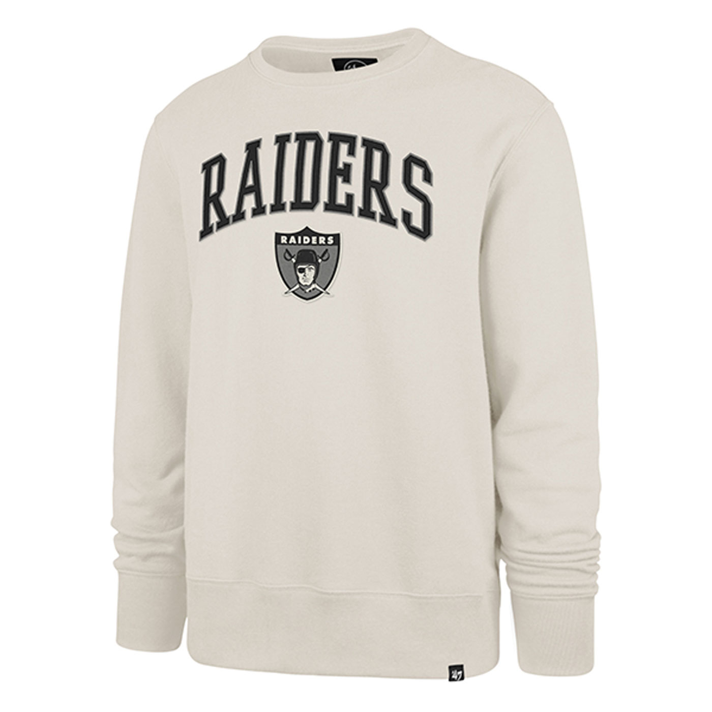 47 Brand / Men's Las Vegas Raiders Arch Headline Grey Hoodie