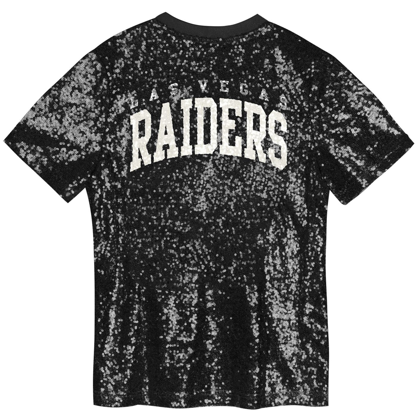 Raiders Sequin Patch Tee Raiders Sequin Patch Tee