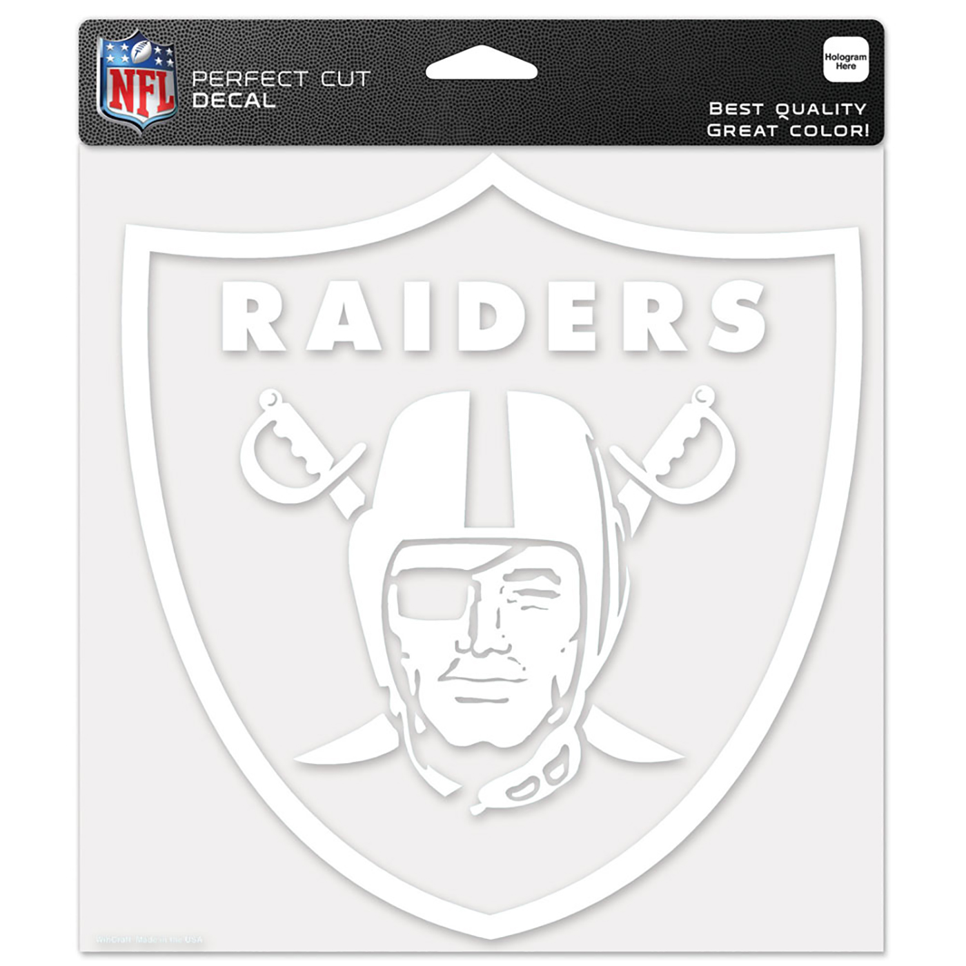 Oakland Raiders Decal 4x4 Perfect Cut Color