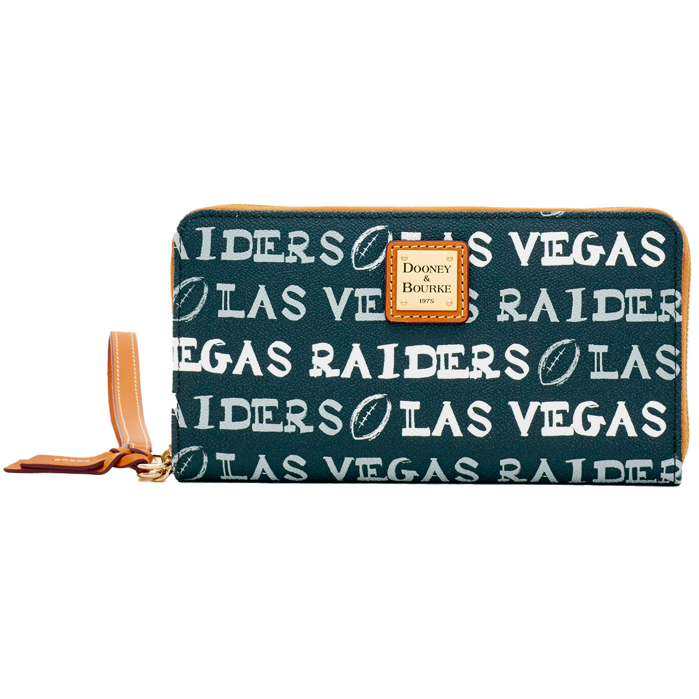 Dooney and bourke raiders hot sale wristlet