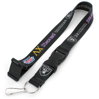 Aminco NFL Oakland Raiders Reversible Lanyard